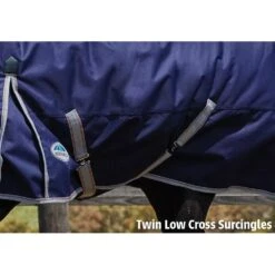Weatherbeeta Comfitec Lite Plus Essential Standard Neck Turnout Rug (Navy/Silver/Red) 9 Weatherbeeta Comfitec Lite Plus Essential Standard Neck Turnout Rug (Navy/Silver/Red) -Outdoor Sporting Goods k976d92aa2d1fa292507692d8cdce2b75
