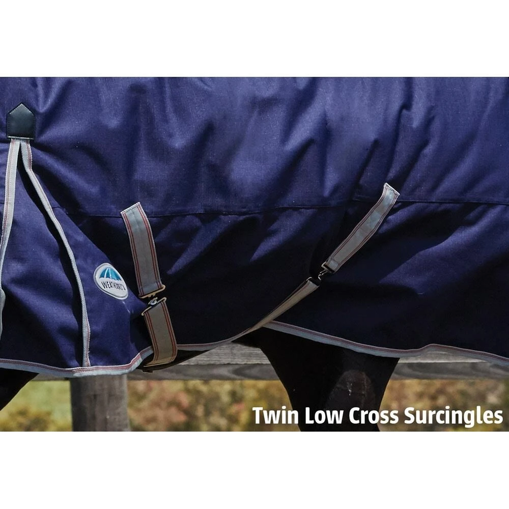 Weatherbeeta Comfitec Lite Plus Essential Standard Neck Turnout Rug (Navy/Silver/Red) 6 Weatherbeeta Comfitec Lite Plus Essential Standard Neck Turnout Rug (Navy/Silver/Red) - Image 4