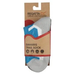 Regatta Womens/Ladies Outdoor Boot Socks (Pack Of 2) (Black/Cherry Pink) -Outdoor Sporting Goods k997d9ace941b783d27aa6b6de8ed139a
