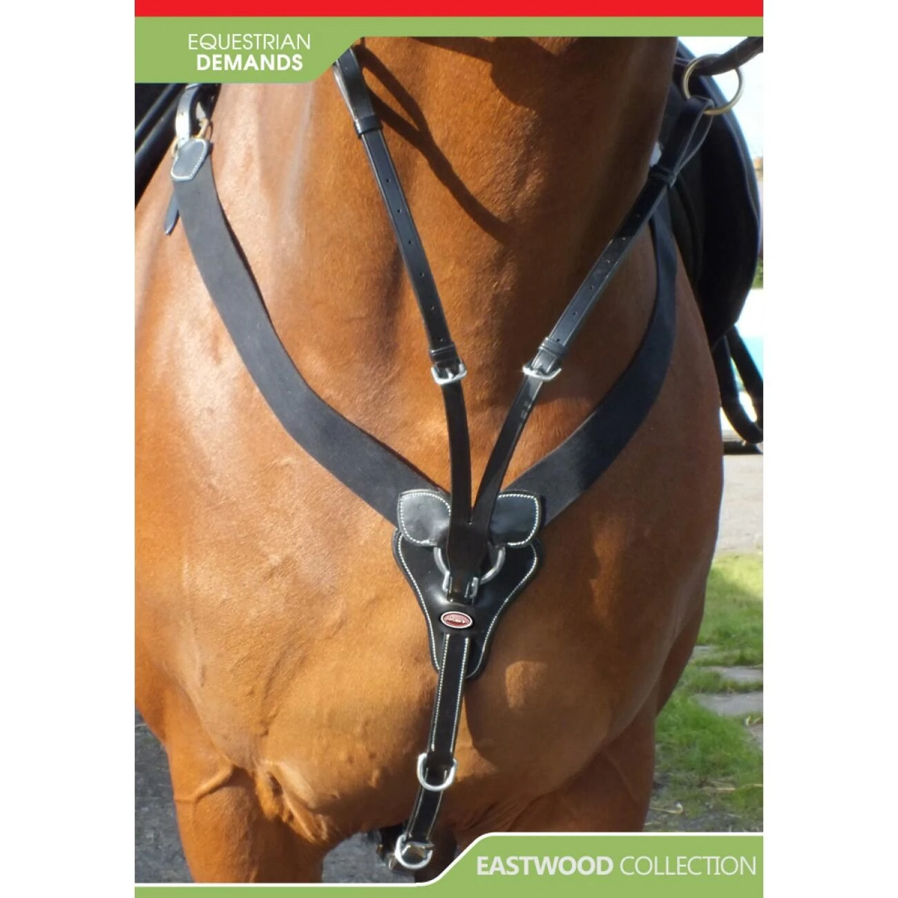EASTWOOD ELASTICATED BREASTPLATE 3 EASTWOOD ELASTICATED BREASTPLATE