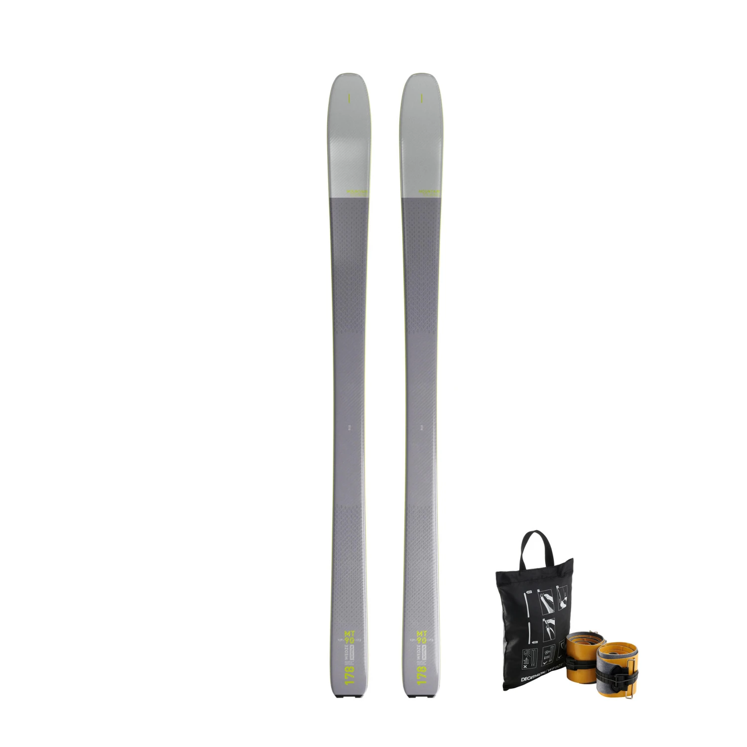WEDZE TOURING SKI - MT90 + SKINS 3 WEDZE TOURING SKI - MT90 + SKINS