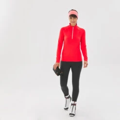 WOMEN’S LONG-SLEEVED WARM T-SHIRT - XC S TS 100 21 WOMEN’S LONG-SLEEVED WARM T-SHIRT - XC S TS 100 -Outdoor Sporting Goods k9b69321eeb56a25e73f75cc315334851