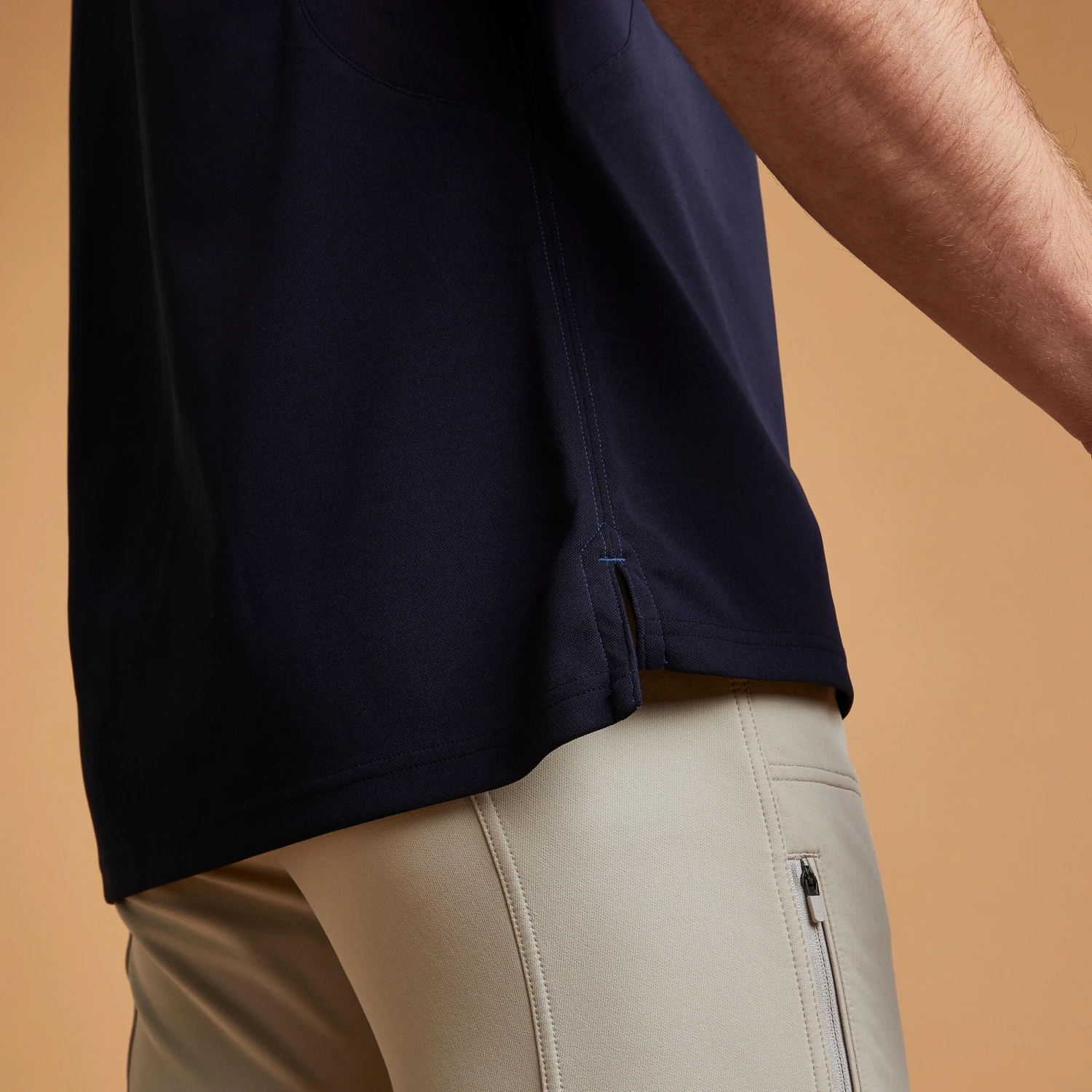 Men's Short-Sleeved Horse Riding Mesh Polo 9 Men's Short-Sleeved Horse Riding Mesh Polo - Image 7