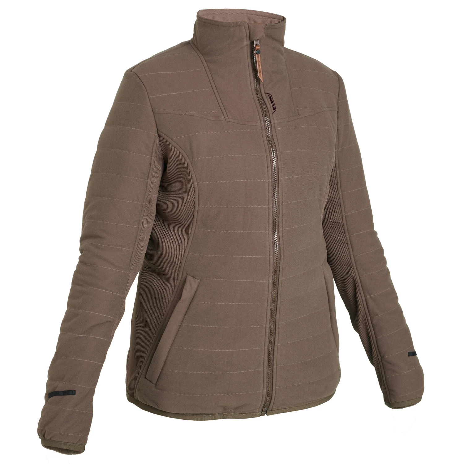 HUNTING WOMEN’S 3-IN-1 WARM WATERPROOF JACKET 500 - BROWN 6 HUNTING WOMEN’S 3-IN-1 WARM WATERPROOF JACKET 500 - BROWN - Image 4
