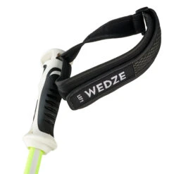 WEDZE Women's Downhill Ski Poles Boost - White And Yellow -Outdoor Sporting Goods ka0b0816aba2f14e878022f260b225a87