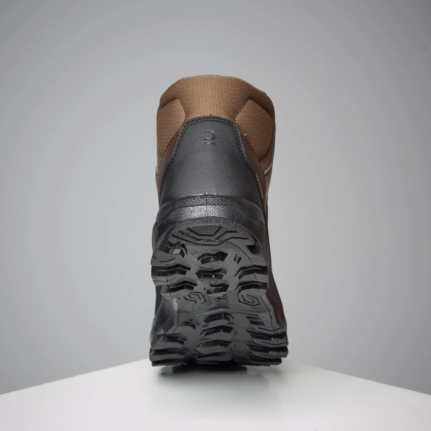 Breathable High-Fitting Leather Hunting Boots Crosshunt 100 D Brown 7 Breathable High-Fitting Leather Hunting Boots Crosshunt 100 D Brown - Image 5