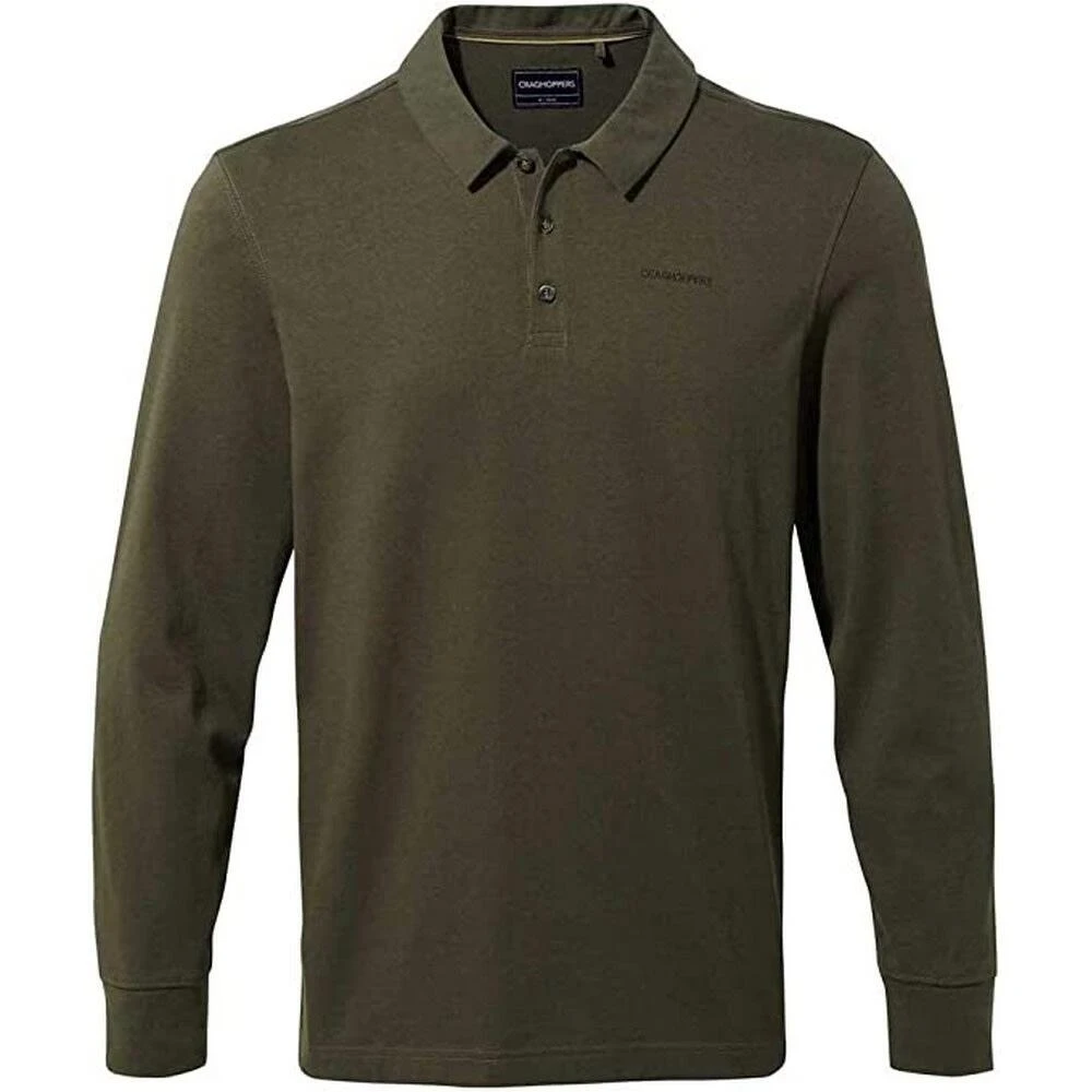 Craghoppers Mens Bryson Polo Shirt (Woodland Green) 3 Craghoppers Mens Bryson Polo Shirt (Woodland Green)