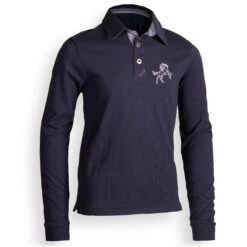 Boys' Horse Riding Long-Sleeved Polo 100 13 Boys' Horse Riding Long-Sleeved Polo 100 -Outdoor Sporting Goods ka638b46597b6c26d9774cc7706720c69