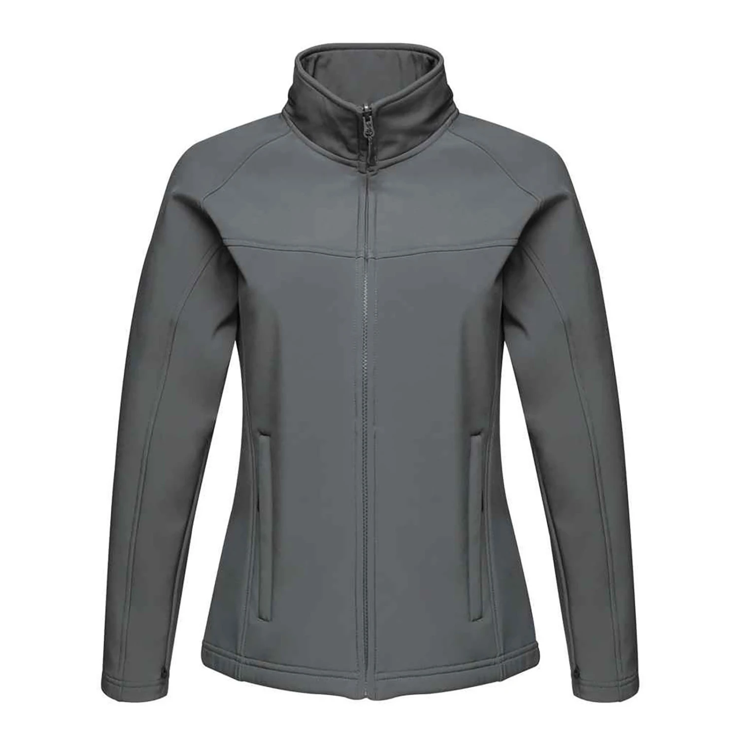 Regatta Womens/Ladies Uproar Soft Shell Jacket (Seal Grey) 3 Regatta Womens/Ladies Uproar Soft Shell Jacket (Seal Grey)