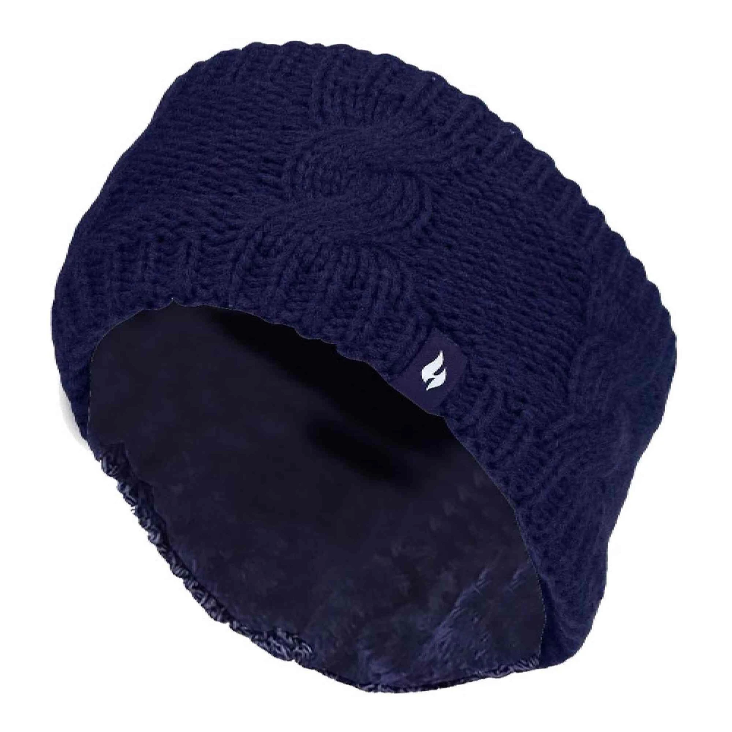 Ladies Cable Knitted Fleece Lined Thermal Winter Ear Warmer Headband 7 Ladies Cable Knitted Fleece Lined Thermal Winter Ear Warmer Headband - Image 5