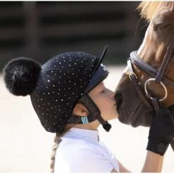 Velvet Sparkle Hat Cover (Black) -Outdoor Sporting Goods ka83ffe501d80054aa771ba2bf7168287