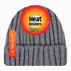 Boys Every Day Casual Wear Ribbed Turnover Winter Hat For Kids -Outdoor Sporting Goods ka8cc802bbefbf64bf682df62a6843c6a