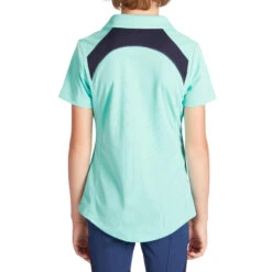 Kids' Horse Riding Short-Sleeved Mesh Polo Shirt 500 -Outdoor Sporting Goods ka8e67d62f1aa0bdbafba8c2eb687422c