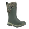 Muck Boots Womens/Ladies Arctic Ice Vibram Camo Wellington Boots (Moss)