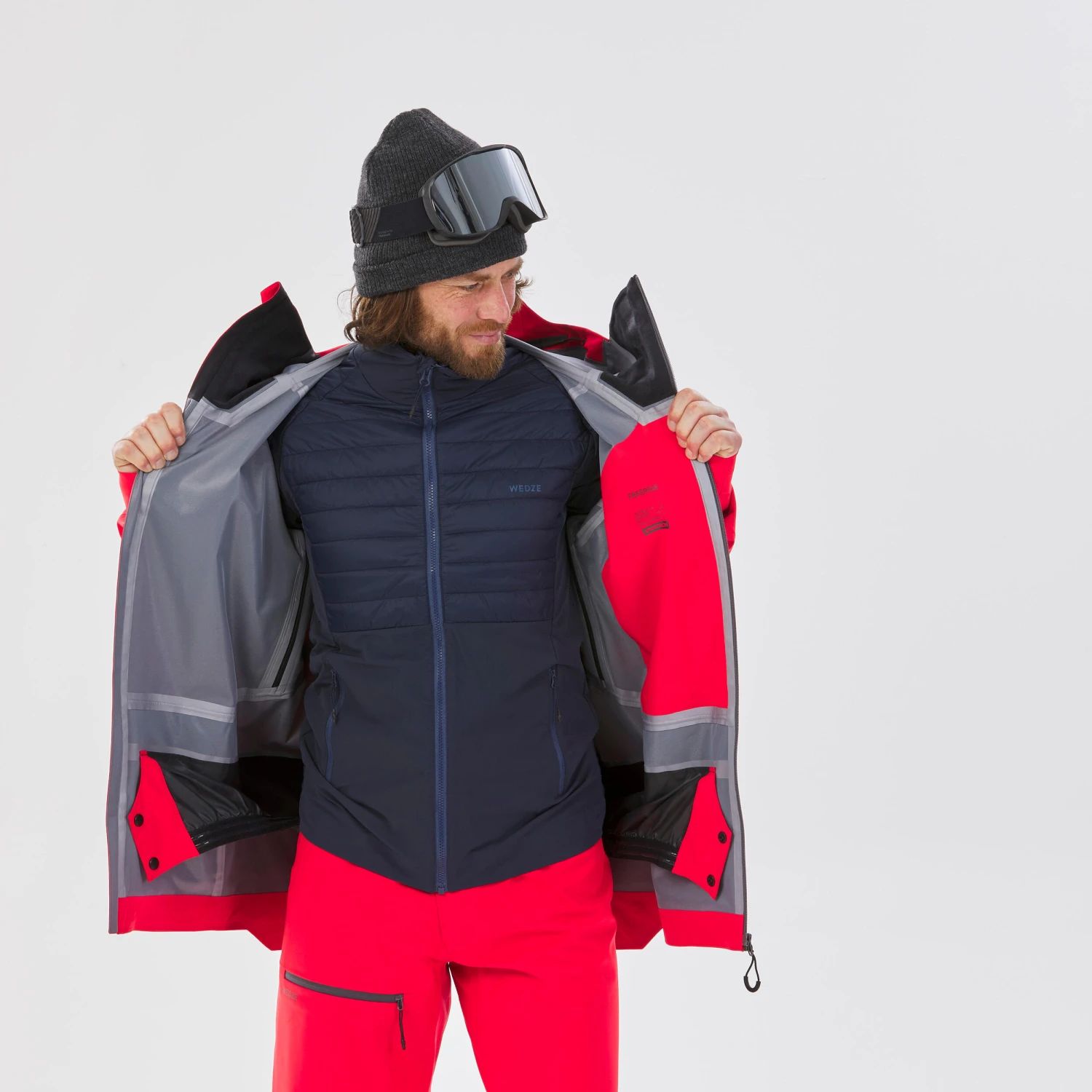 WEDZE MEN'S SKI JACKET - FR PATROL 8 WEDZE MEN'S SKI JACKET - FR PATROL - Image 6