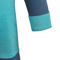 WEDZE Baby Ski Base Layer Top, Undershirt Merino Wool MERIWARM Turquoise -Outdoor Sporting Goods kb0369a88cb10d58549791845b7697d8a