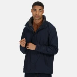 Regatta Mens Gibson IV Windproof Jacket (Black) -Outdoor Sporting Goods kb18c3458966585b7f440ec782bc33ef6