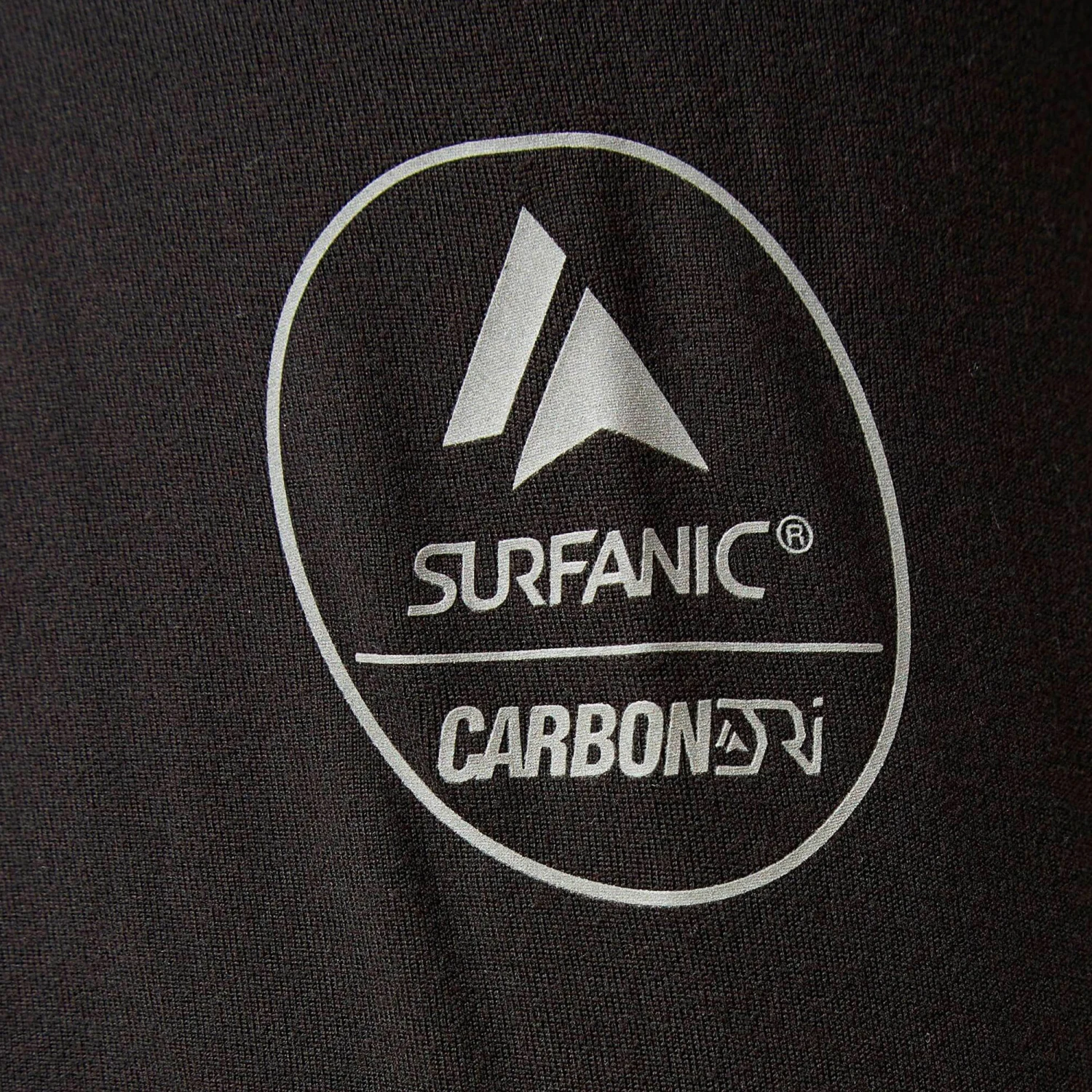 CarbonDri Bodyfit Zip Neck Black 7 CarbonDri Bodyfit Zip Neck Black - Image 5