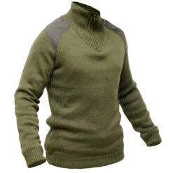 Windproof Wool Pullover