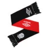 UMBRO 22/23 England Rugby Scarf (Black/Fiery Red) -Outdoor Sporting Goods kb59871a2d1ac833e5ed44f0ac0013629
