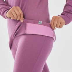 WEDZE Women's Ski Base Layer - BL 900 Wool High Neck 18 WEDZE Women's Ski Base Layer - BL 900 Wool High Neck -Outdoor Sporting Goods kb7af69f4cee9b3f3f5cf15a010a940af