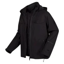 Regatta Mens Britely Torch 3 In 1 Waterproof Jacket (Black) 14 Regatta Mens Britely Torch 3 In 1 Waterproof Jacket (Black) -Outdoor Sporting Goods kbbad9cfe538bcafabd6d9de4bd78729c