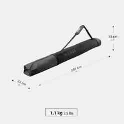 WEDZE SKI BAG - 500 GREEN -Outdoor Sporting Goods kbe15959b757ce7a97dc2d707d2410158
