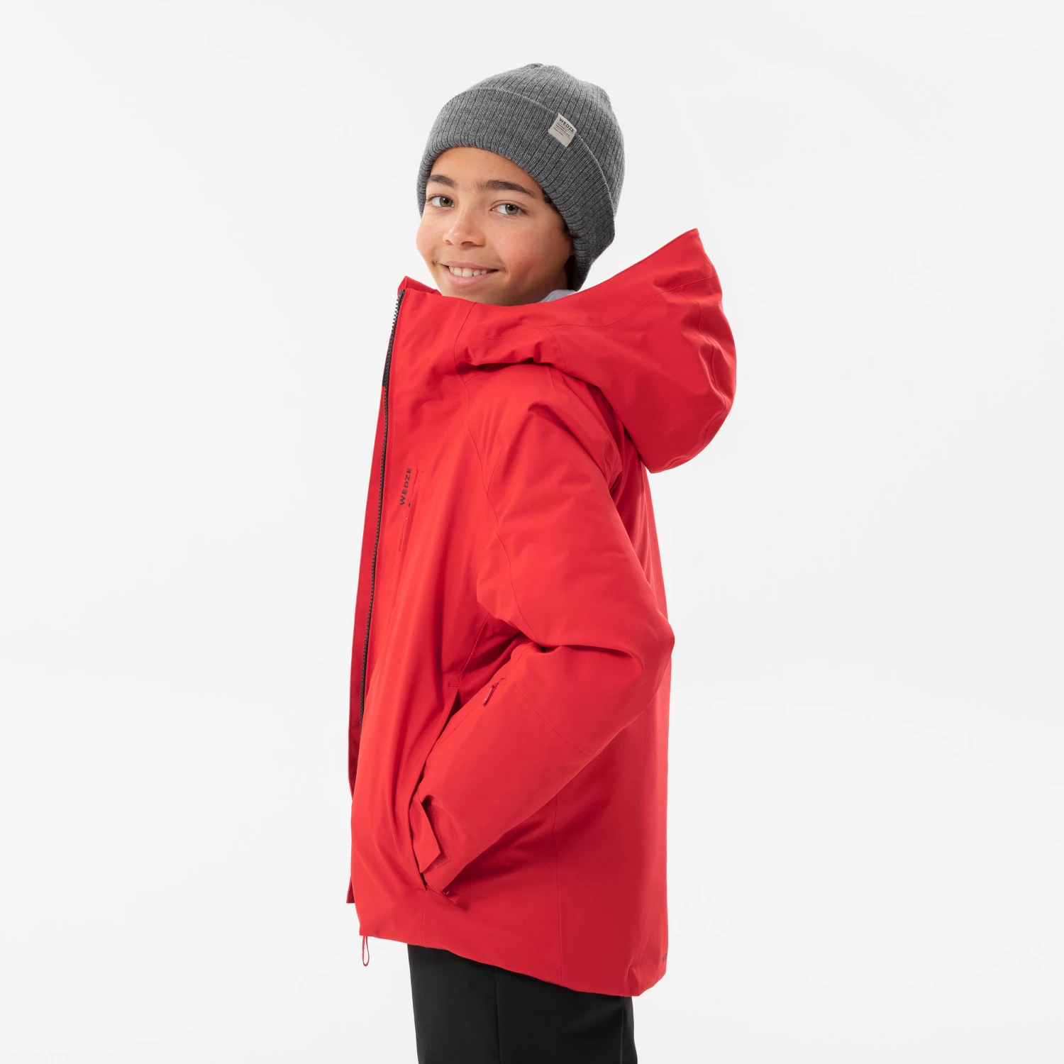 WEDZE Kids’ Warm And Waterproof Ski Jacket 550 20 WEDZE Kids’ Warm And Waterproof Ski Jacket 550 - Image 18
