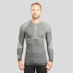 WEDZE Men's Ski Base Layer Top - BL 980 -Outdoor Sporting Goods kbe6e38b0e7cb2f136d6fc0d5bdae6cb4