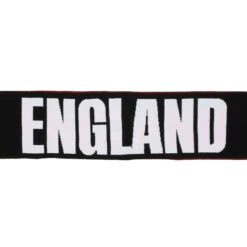 UMBRO 22/23 England Rugby Scarf (Black/Fiery Red) -Outdoor Sporting Goods kbe7669badd38c660c68220041295ec3a