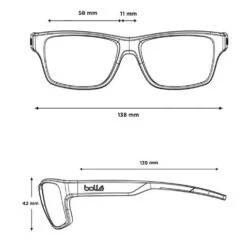 BOLLE STATUS SUNGLASSES -Outdoor Sporting Goods kbeaa023ef6f8f723340f5406ed0ab88b
