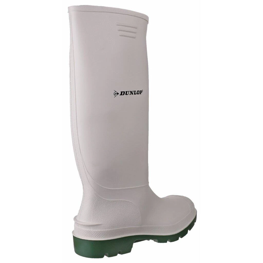 Dunlop Womens/Ladies Pricemastor 380BV Wellington Boots (White/Green) 6 Dunlop Womens/Ladies Pricemastor 380BV Wellington Boots (White/Green) - Image 4