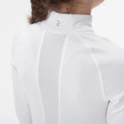 WEDZE Kids’ Ski Base Layer Top - BL 500 1/2 Zip -Outdoor Sporting Goods kc05c61af897a8afeb5c359c0b2f458df