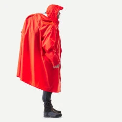 Quechua Hiking Rain Poncho - MT900 - 75L - Red 18 Quechua Hiking Rain Poncho - MT900 - 75L - Red -Outdoor Sporting Goods kc06d05f1dce7790d69efaf931c6c261e
