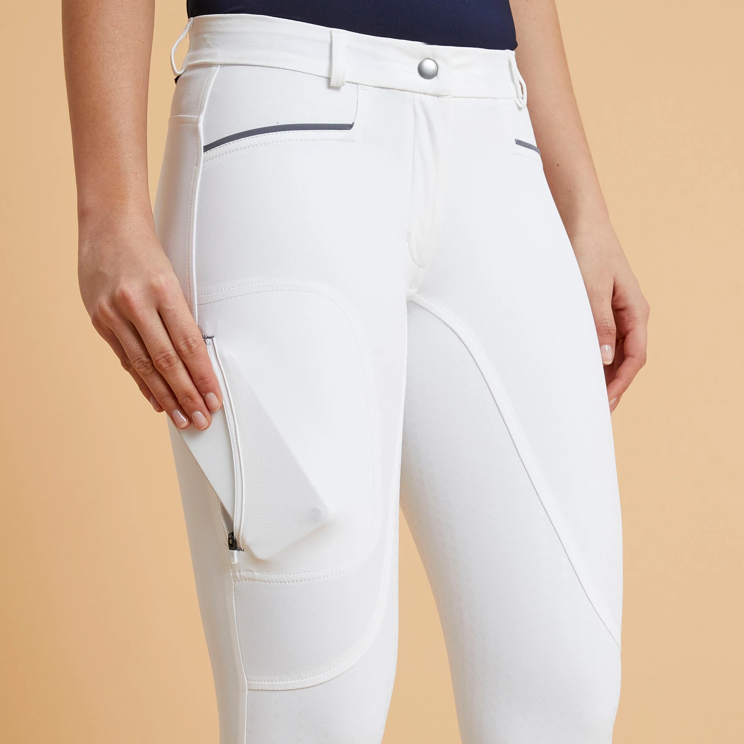 BR580 Fullgrip Women's Silicone Seat Horse Riding Competition Jodhpurs 7 BR580 Fullgrip Women's Silicone Seat Horse Riding Competition Jodhpurs - Image 5