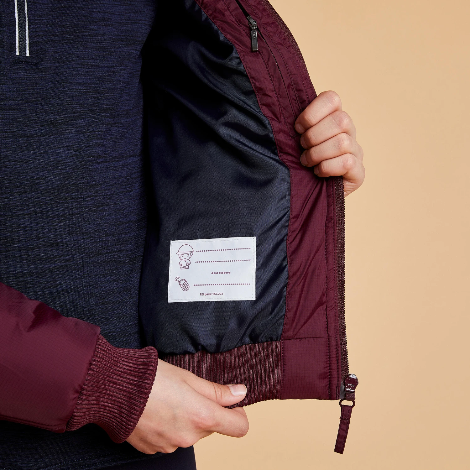 Kids' Horse Riding Warm Jacket 500 8 Kids' Horse Riding Warm Jacket 500 - Image 6