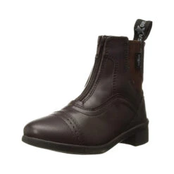 Saxon Childrens/Kids Syntovia Zip Paddock Boots (Black) 12 Saxon Childrens/Kids Syntovia Zip Paddock Boots (Black) -Outdoor Sporting Goods kc32f72b780bbdfe37b28e795670387c7