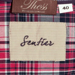 Sentier Women's Long-Sleeved Horse Riding Shirt - Pink And White Checks -Outdoor Sporting Goods kc3569d2bdde7e067dddb33ac3f951a88