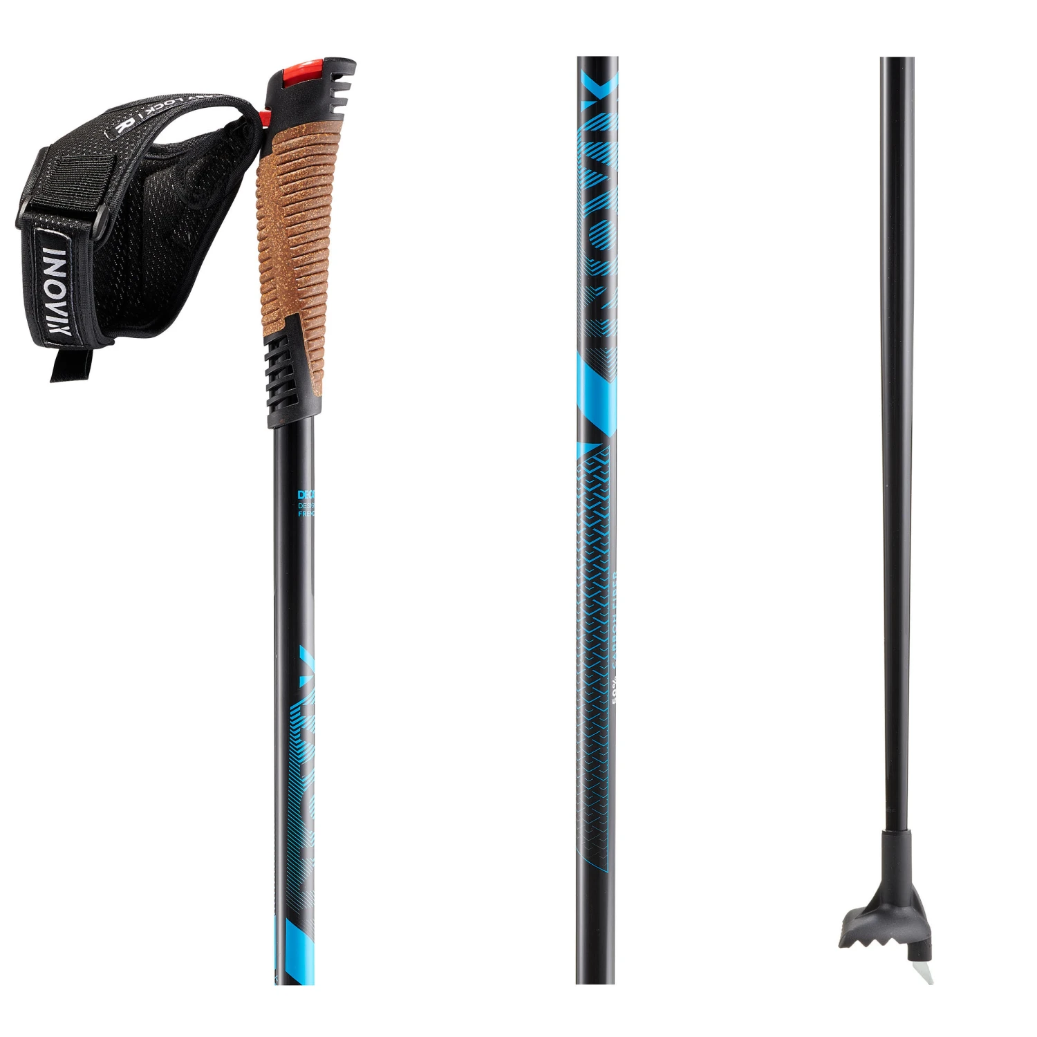 ADULT Cross-Country Ski Poles - XC S POLE 550 4 ADULT Cross-Country Ski Poles - XC S POLE 550 - Image 2