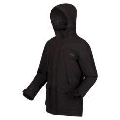 Regatta Childrens/Kids Paddrick Waterproof Parka (Black) 21 Regatta Childrens/Kids Paddrick Waterproof Parka (Black) -Outdoor Sporting Goods kc455c42d1fb5edb33685768424b693ec