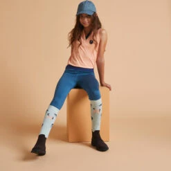 Kids' Light Horse Riding Leggings 100 -Outdoor Sporting Goods kc65e20b7f9dd643a3841af4ced20509a