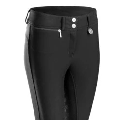Waldhausen Women's Horse Riding Jodhpurs Alice - Black -Outdoor Sporting Goods kc803eee9bdaa02528dddb32a0c9e2727