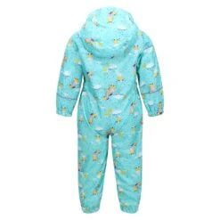 Regatta Childrens/Kids Pobble Peppa Pig Clouds Waterproof Puddle Suit (Aruba Blue) 8 Regatta Childrens/Kids Pobble Peppa Pig Clouds Waterproof Puddle Suit (Aruba Blue) -Outdoor Sporting Goods kcc459dde0da66db06dbc0beaca179b67