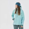 WEDZE Women's Ski Jacket FR900 Turquoise 2 WEDZE Women's Ski Jacket FR900 Turquoise -Outdoor Sporting Goods kccc1b93f4e9e70ba0d2f38d605b7b30d