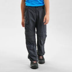 Quechua Kids’ Modular Hiking Trousers MH500 Aged 7 -Outdoor Sporting Goods kcdd5dd99df1222f23b2f1750e2bf7590