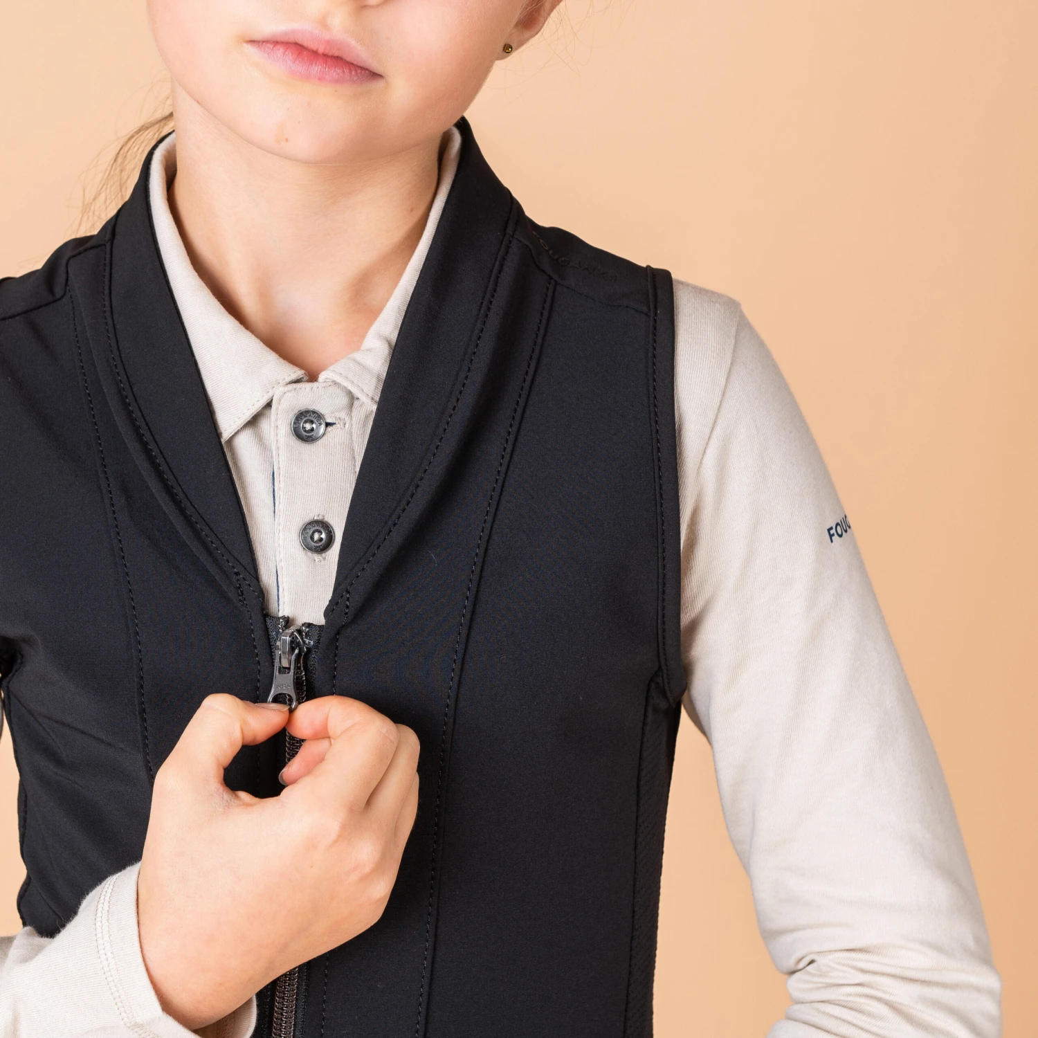 Kids' Flexible Horse Riding Back Protector 500 5 Kids' Flexible Horse Riding Back Protector 500 - Image 3