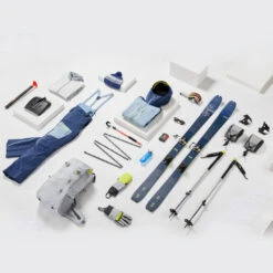 WEDZE TOURING SKI - MT85 + TOUR LIGHT BINDINGS + SKINS -Outdoor Sporting Goods kd1b004de8d82d5d8616ce9fbe478bdaa