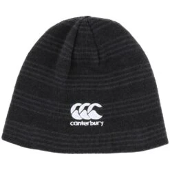 Canterbury Team Mens Winter Beanie Hat (Black/White) -Outdoor Sporting Goods kd24011b37f97d91f474541d5ba750433