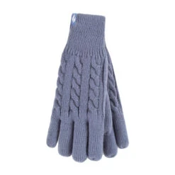 Ladies Fleece Lined Cable Knit 2.3 TOG Thermal Gloves 38 Ladies Fleece Lined Cable Knit 2.3 TOG Thermal Gloves -Outdoor Sporting Goods kd26de5c3958c7923c9c9a6440e802050