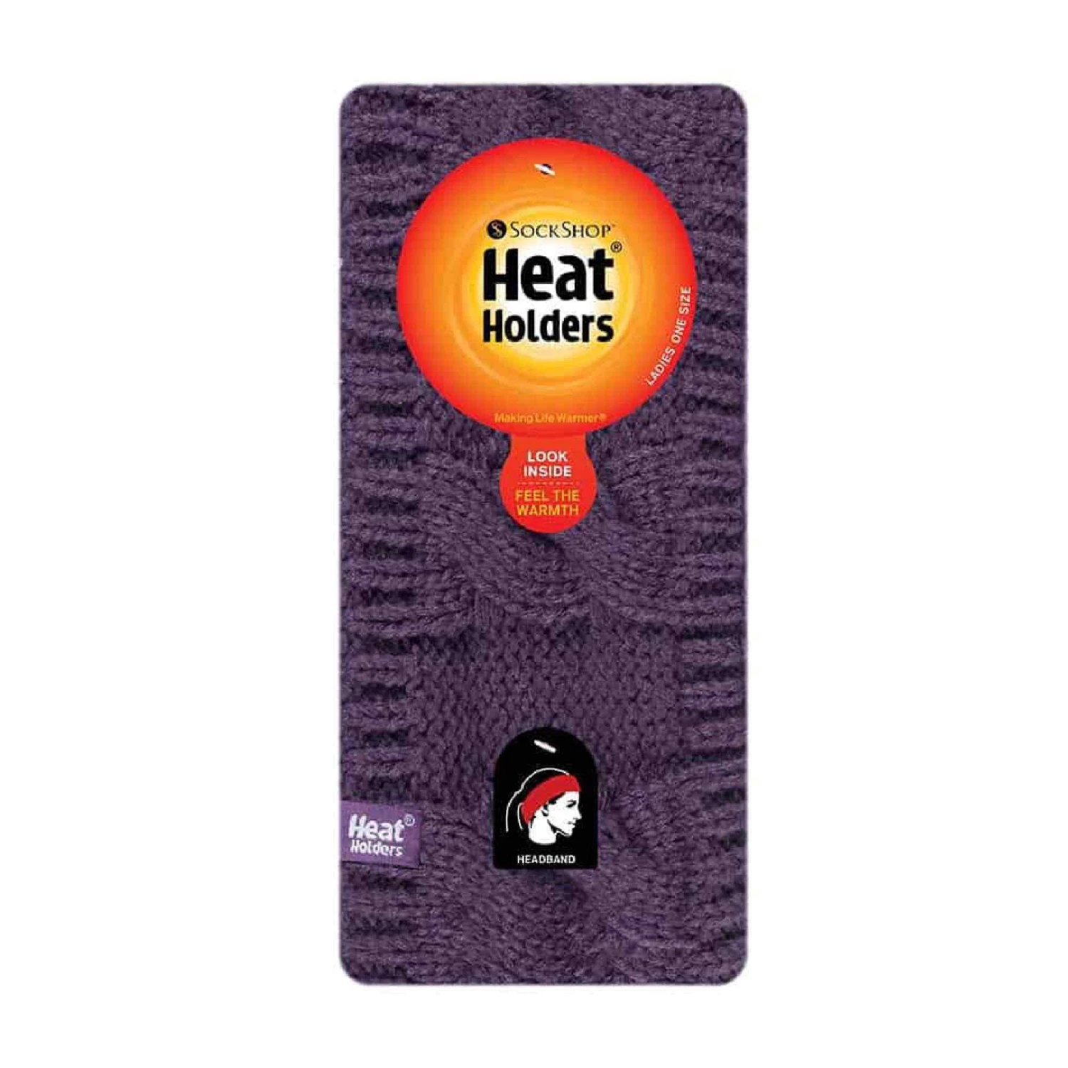 Ladies Cable Knitted Fleece Lined Thermal Winter Ear Warmer Headband 6 Ladies Cable Knitted Fleece Lined Thermal Winter Ear Warmer Headband - Image 4